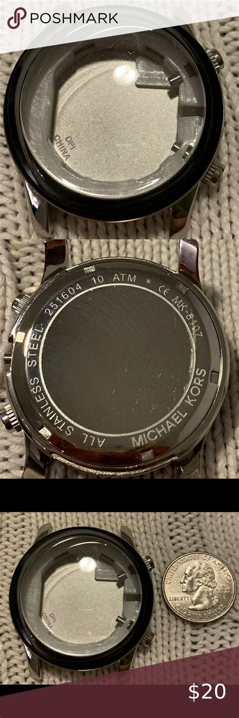 cracked michael kors watch face|Michael Kors Watch replacement.